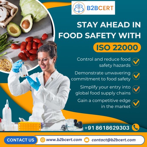 ISO 22000 Certification in California