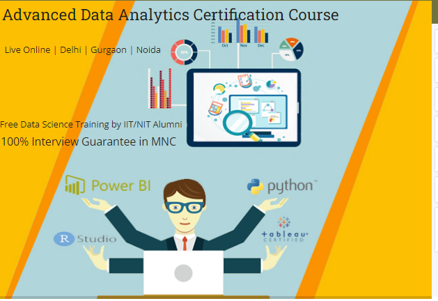 Advanced Data Analytics Course in Delhi, 110025 – “Holi Offer 2026” Free Tableau and “Data Science Course” [with IBM Certification Support] @ {SLA Consultants} “100% Job Guarantee”